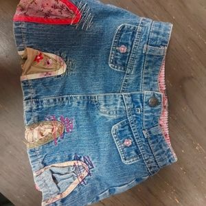 Toddler girl's infant skirt